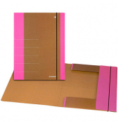 Heftbox Life 330287116, A4 neonpink, 3cm F&uuml;llh&ouml;he, Karton 500g