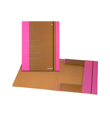 Heftbox Life 330287116, A4 neonpink, 3cm F&uuml;llh&ouml;he, Karton 500g