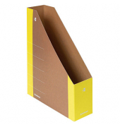 Stehsammler Life 330289108, A4, gelb, Karton, 80mm