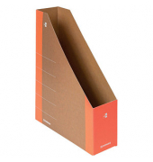 Stehsammler Life 330289114, A4, orange, Karton, 80mm