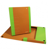 Heftbox Life 330325111, A4 neongrün, 3cm Füllhöhe, Stabiler Karton