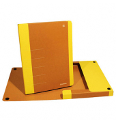 Heftbox Life 330325108, A4 neongelb, 3cm Füllhöhe, Stabiler Karton 650g