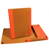 Heftbox Life 330325114, A4 neonorange, 3cm F&uuml;llh&ouml;he, Karton 650g