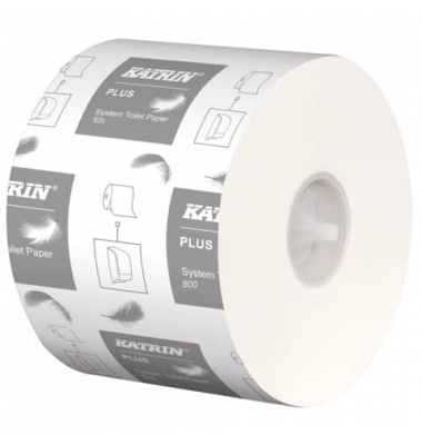 Jumbo-Toilettenpapier PLUS System 800 2-lagig