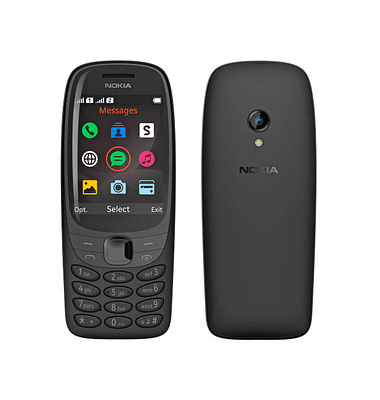 NOKIA 6310 (2021) Dual-SIM-Handy schwarz