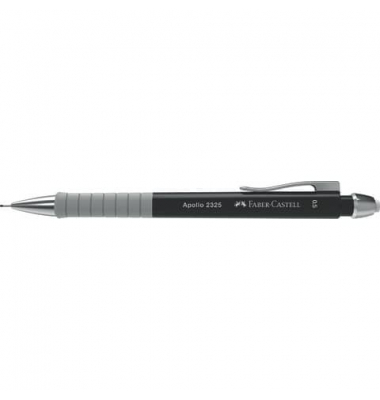 Druckbleistift Apollo, 232504, schwarz, 0,5mm, B