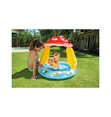 INTEX Babyplanschbecken Fliegenpilz 45,0 l mehrfarbig 102,0 x 89,0 cm INTEX Babyplanschbecken Fliegenpilz 45,0 l mehrfarbig 102,0 x 89,0 cm