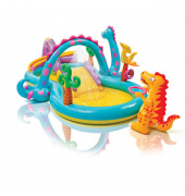 Planschbecken Dinoland 290,0 l mehrfarbig 302,0 x 229,0 x 112,0 cm