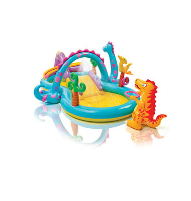 INTEX Planschbecken Dinoland 290,0 l mehrfarbig 302,0 x 229,0 x 112,0 cm