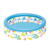 Bestway Planschbecken Coral Kids 101,0 l mehrfarbig 102,0 x 25,0 cm
