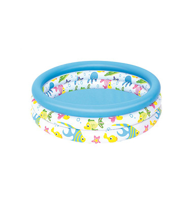 Bestway Planschbecken Coral Kids 101,0 l mehrfarbig 102,0 x 25,0 cm