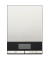 WILFA Küchenwaage KW-4 silber 5,0 kg