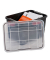 Aufbewahrungsbox AT-SD BkR/C/D.Red 6318, außen 29x39x26cm, Polypropylen schwarz/transparent/rot