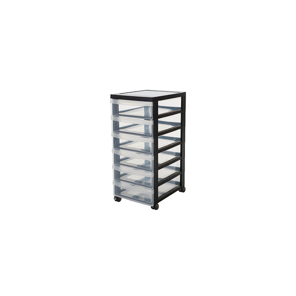 7091033925845 - Aufbewahrungsbox 6342 außen 29x40x615cm Polypropylen transparent schwarz 7091033925845 IRIS Ohyama 7091033925845 - Aufbewahrungsbox 6342 außen 29x40x615cm Polypropylen transparent schwarz 7091033925845 IRIS Ohyama