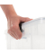 Aufbewahrungsbox Water Proof 6378, außen 29x39x19,1cm, Polypropylen transparent/schwarz