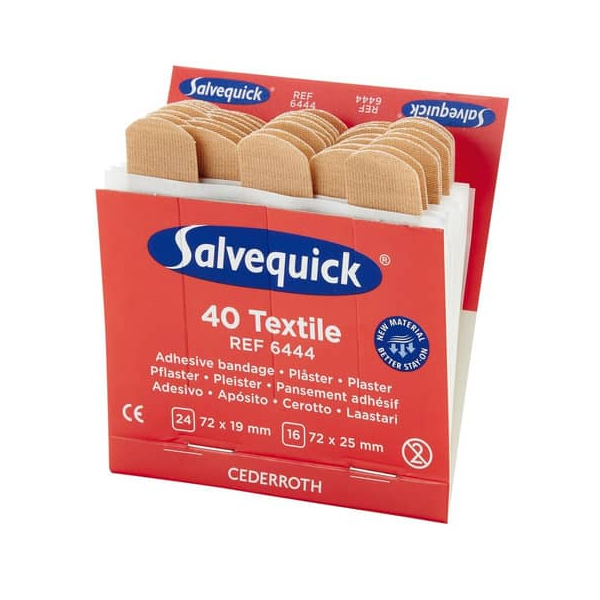 7310610064440 - Refill für SALVEQUICK 6 VE elastische Pflaster je 40 Stk VE à 6 Stk 7310610064440 - Refill für SALVEQUICK 6 VE elastische Pflaster je 40 Stk VE à 6 Stk