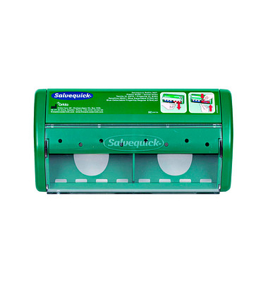 Salvequick Pflasterspender grün