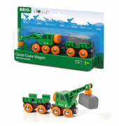 BRIO Clever Crane Wagon Spielzeugeisenbahnen