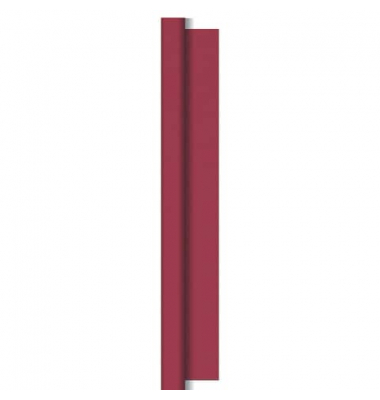 Tischl&auml;ufer 185459, bordeaux / Uni, 118cm x 5m