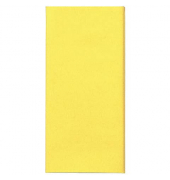 Tischdecke 185716, gelb / Uni, 118cm x 180cm