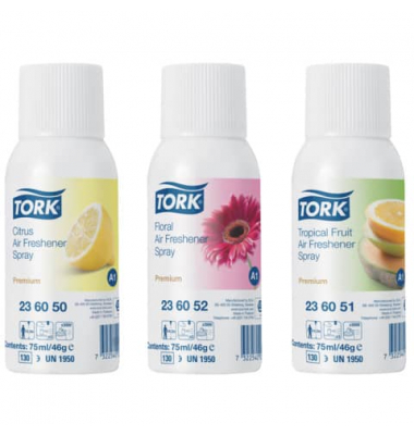 Lufterfrischer 236056, Zitrone,Frucht,Bl&uuml;ten sortiert, 75ml Patrone