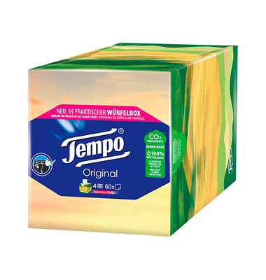 Tempo Taschentücherbox Original 60 Tücher