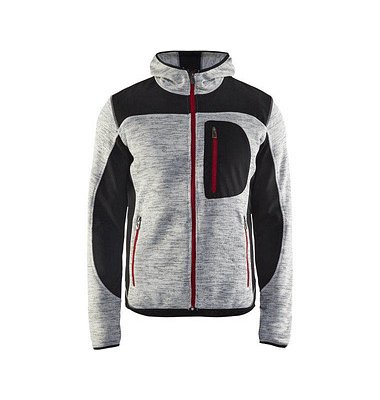 Jacke 4930, Softshell, hellgrau/schwarz, Größe L Jacke 4930, Softshell, hellgrau/schwarz, Größe L