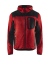 Jacke 4930, Softshell, rot/schwarz, Größe M