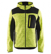 Jacke 4930, Softshell, gelb/schwarz, Größe L