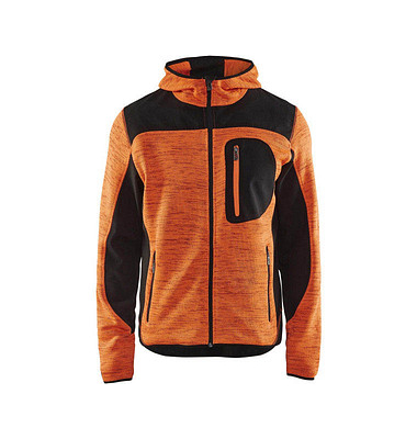 Jacke 4930, Softshell, orange/schwarz, Größe XL Jacke 4930, Softshell, orange/schwarz, Größe XL