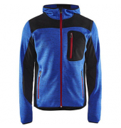 Jacke 4930, Softshell, kornblau/schwarz, Größe S