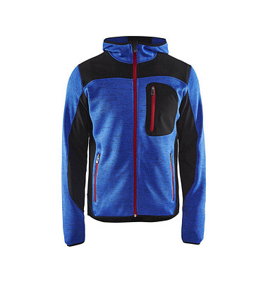 Jacke 4930, Softshell, kornblau/schwarz, Größe XXL Jacke 4930, Softshell, kornblau/schwarz, Größe XXL