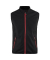 BLAKLÄDER unisex Softshellweste 3850 schwarz, rot Größe XL