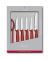 Gemüsemesser Swiss Classic silber, rot