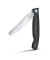 VICTORINOX Gemüsemesser Swiss Classic silber, schwarz glatt, Klinge: 11,0 cm silber, schwarz glatt