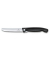 VICTORINOX Gemüsemesser Swiss Classic silber, schwarz glatt, Klinge: 11,0 cm silber, schwarz glatt