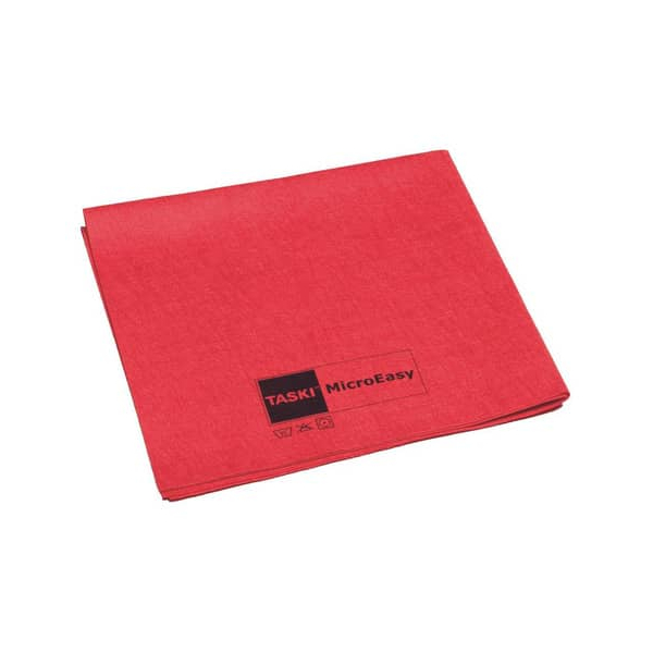 Taski Mikrofasertuch MicroEasy 7514574, 5 Tücher, 37x38cm, rot 7615400063253 Taski 5 Stück