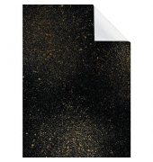 Geschenkpapierzuschnitte Weihnachten 2514624170, Weihnachten, 70cm x 100cm, Punkte schwarz
