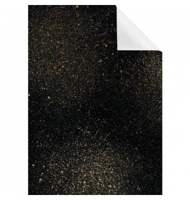 Geschenkpapierzuschnitte Weihnachten 2514624170, Weihnachten, 70cm x 100cm, Punkte schwarz