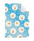 Geschenkpapierzuschnitte Weihnachten 2513614540, Schneemanngesichter, 50cm x 70cm, blau/weiß