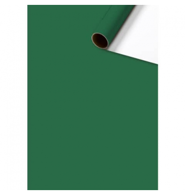 Geschenkpapier One Colour 2526591347, Uni Plain, 70cm x 5m, dunkelgr&uuml;n