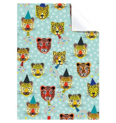 Geschenkpapierzuschnitte Fantasie 2513577043, Tiger, 50cm x 70cm,  bunt