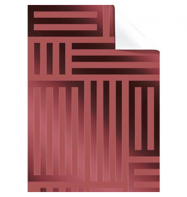 Geschenkpapierzuschnitte Fantasie 2513570724, 50cm x 70cm, altrosa/gold