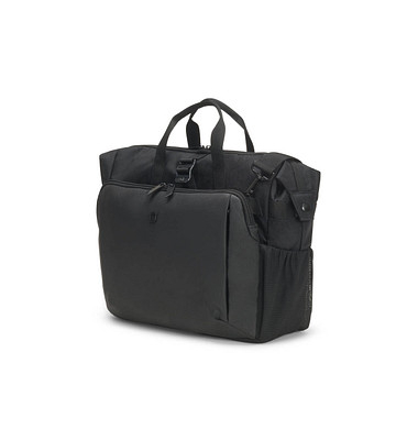 DICOTA Laptoptasche Eco Top Traveller GO Kunstfaser schwarz bis 39,6 cm (15,6 Zoll)
