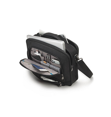 DICOTA Laptoptasche Eco Multi PRO Kunstfaser schwarz bis 39,6 cm (15,6 Zoll)