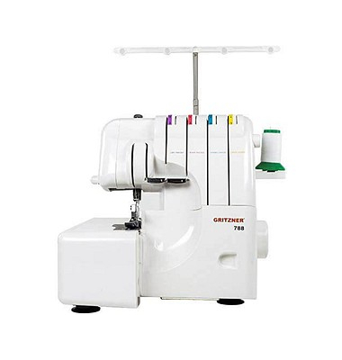 Gritzner 788 Overlock-Nähmaschine weiß