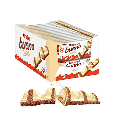 kinder bueno white Schokoriegel 30x 2 Riegel