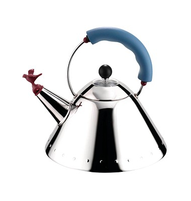 ALESSI Wasserkessel 9093 silber