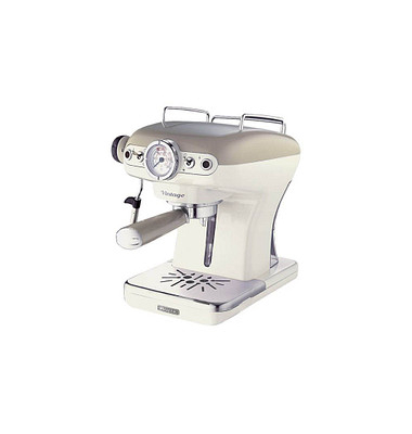 Espressomaschine Vintage 00M138913AR0, creme, 850 Watt, 1-2 Tassen pro Br&uuml;hvorgang