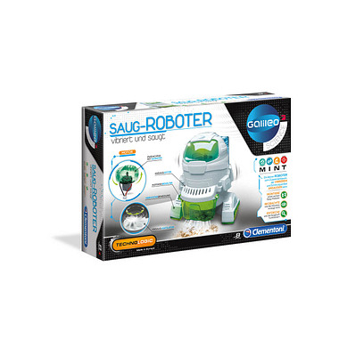 Clementoni Experimentierkasten Saug-Roboter